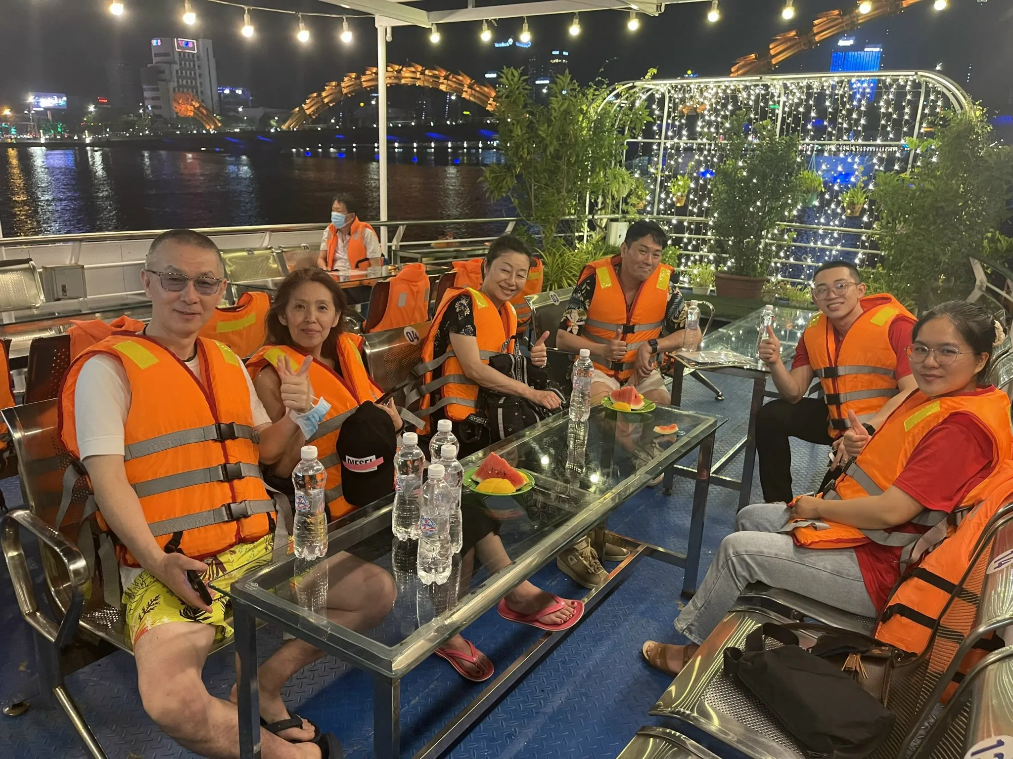 Day Tour | Da Nang Night Tour: Seafood Dinner, Night Market, City Walk & River Cruise Experience